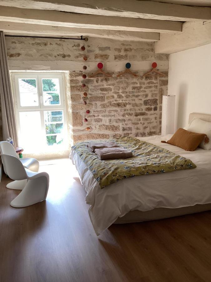 La Closerie De Gigny Maison Templiere Avec Piscine,Jacuzzi المظهر الخارجي الصورة